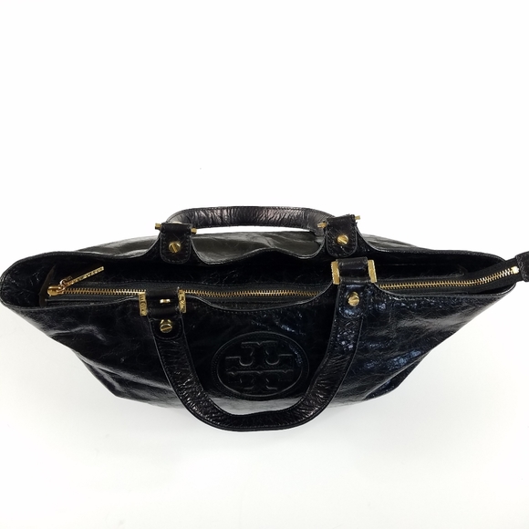 Tory Burch Clayton Classic Bombe Leather Purse - Picture 4 of 8